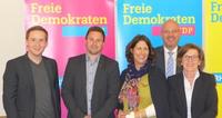 v.l.n.r.: Florian Glock, Thorsten Hehl, Daniela Schmitt, Ralph Schleimer, Monika Becker