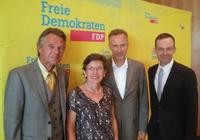 v.l.n.r.: Herbert Pechmann, Monika Becker, Prof. Dr. Martin Kaschny, Dr. Volker Wissing