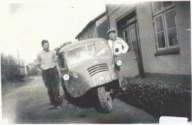 Der erste Firmenwagen in den 50ern