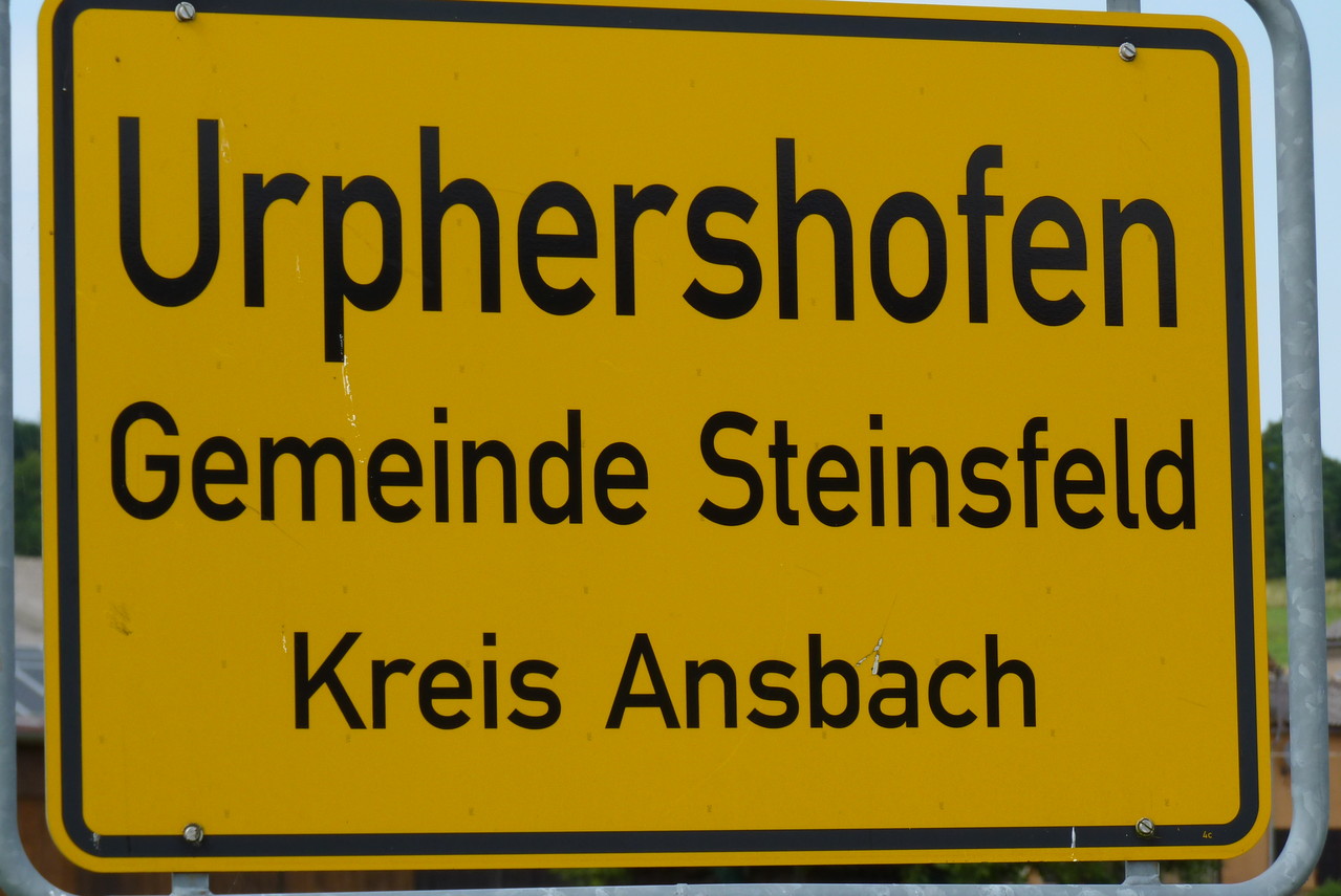 Urphershofen Gemeinde Steinsfelds Webseite
