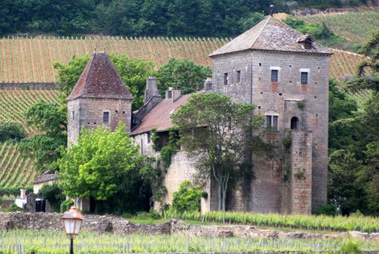 Pascale : Route des Grands crus, Gevrey-Chambertin, l'abbaye