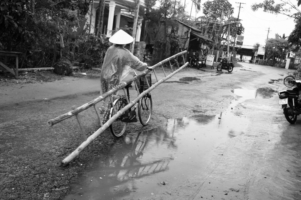 L'échelle à vélo