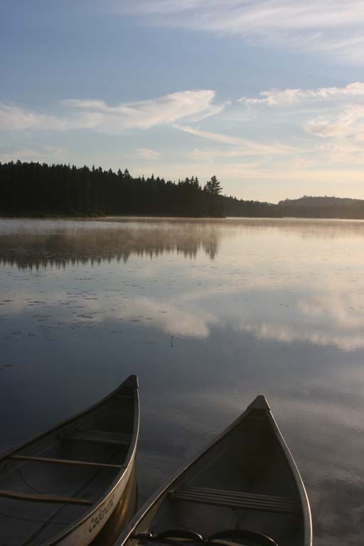 Les canoës de la Mauricie