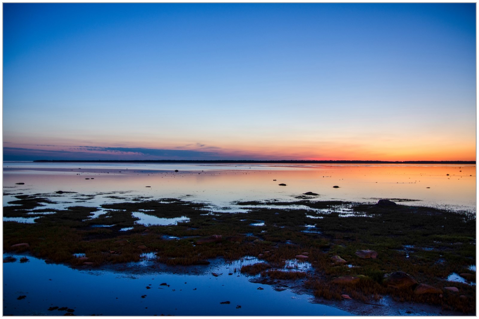 Couché de soleil en Gaspésie - Gilliane