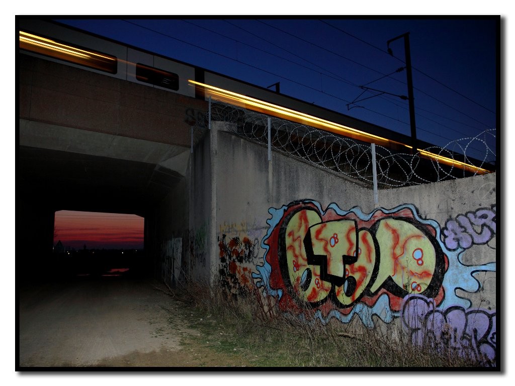 Alex : Train grafiti