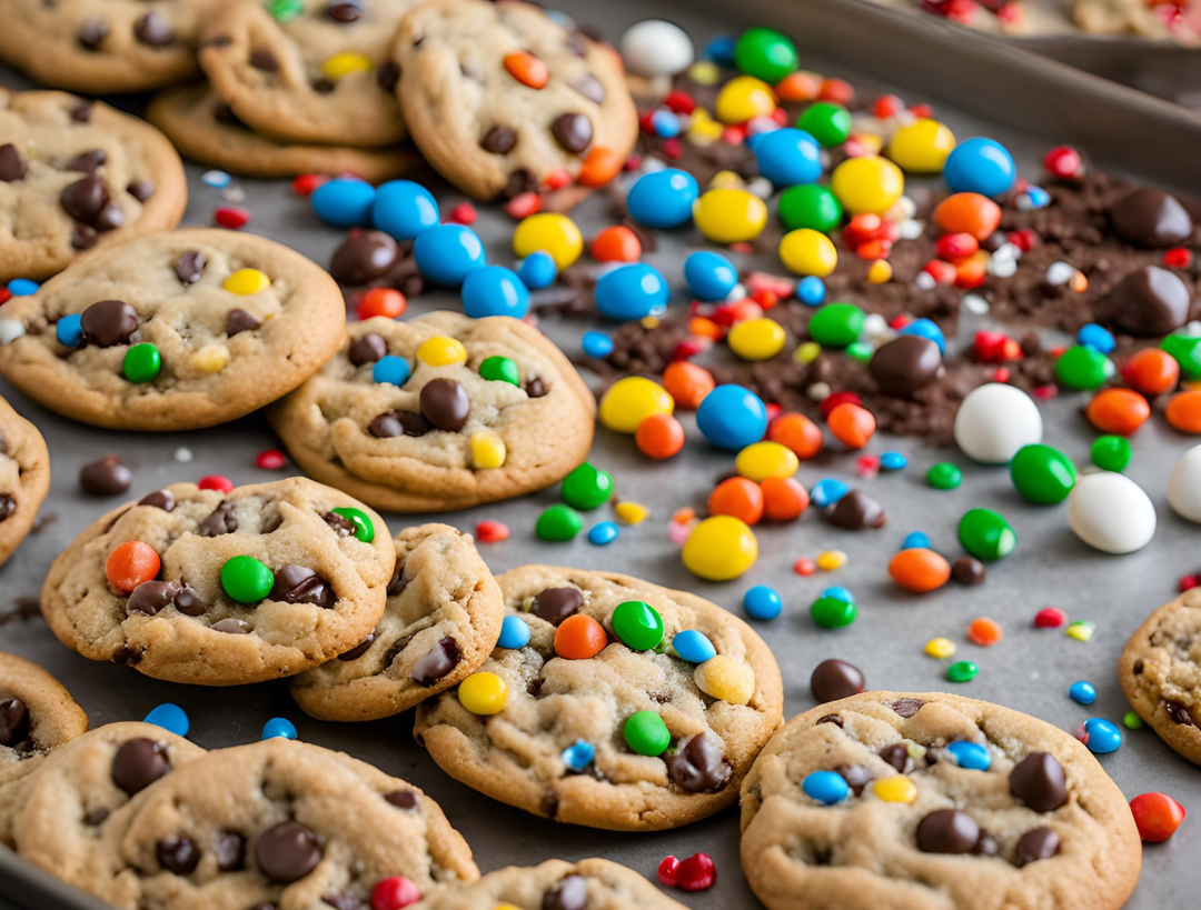 Recette de Cookies allégée et sans gluten-14 cookies