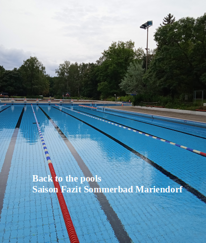 Back to the pools- Saison  Fazit Sommerbad Mariendorf