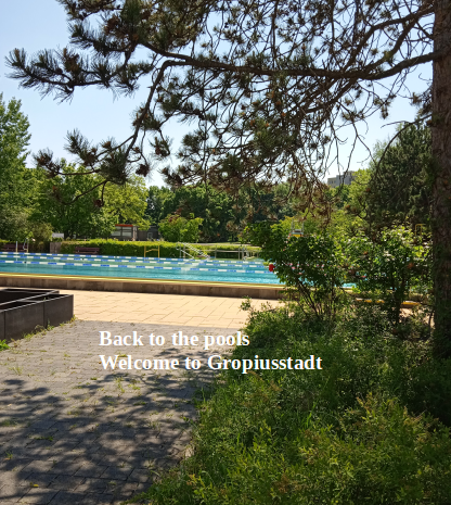 Back to the pools- welcome to Gropiusstadt