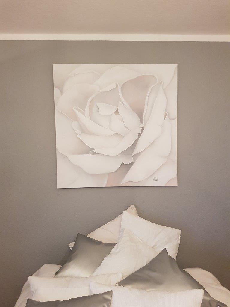 weiße Rose