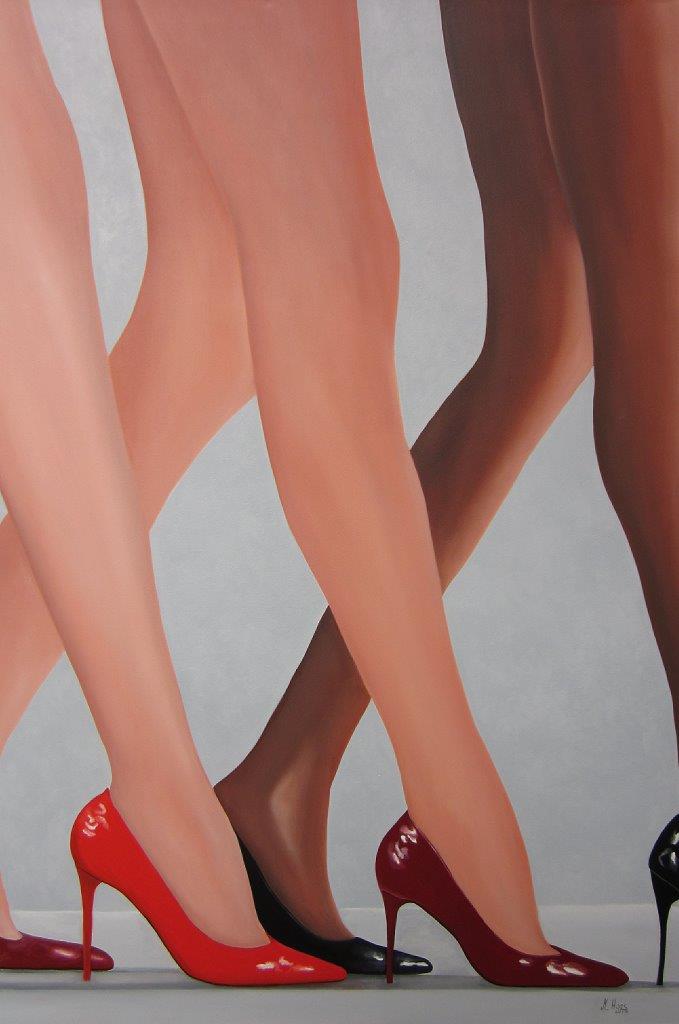 Hot-Legs- 150x100cm-Oelfarbe-auf-Leinwand