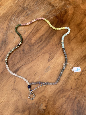 Hrudaya blue flame temple mala 6mm beads - blessed by Kriyaji £80