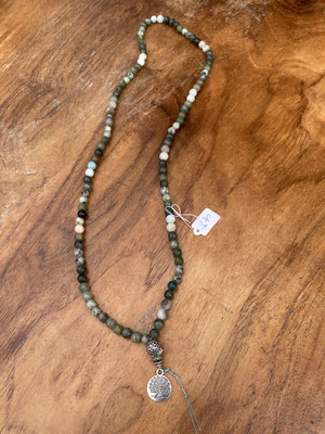 Mayura and Shanmurga mala 6mm beads - blessed by Kriyaji £80