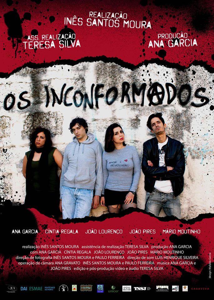 Cartaz "Os Inconformados" - Curta-metragem (2013)