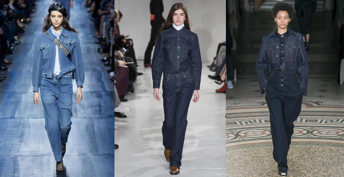 Le total look denim