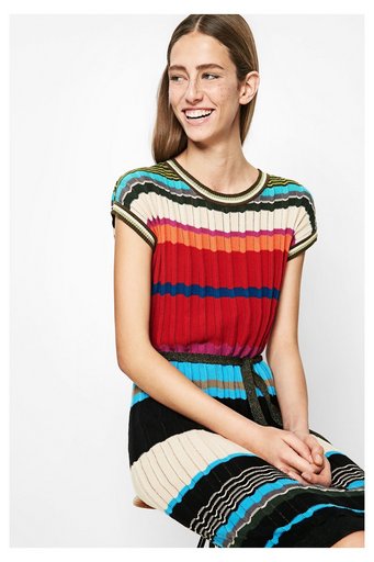 La rayure bayadère chez Desigual