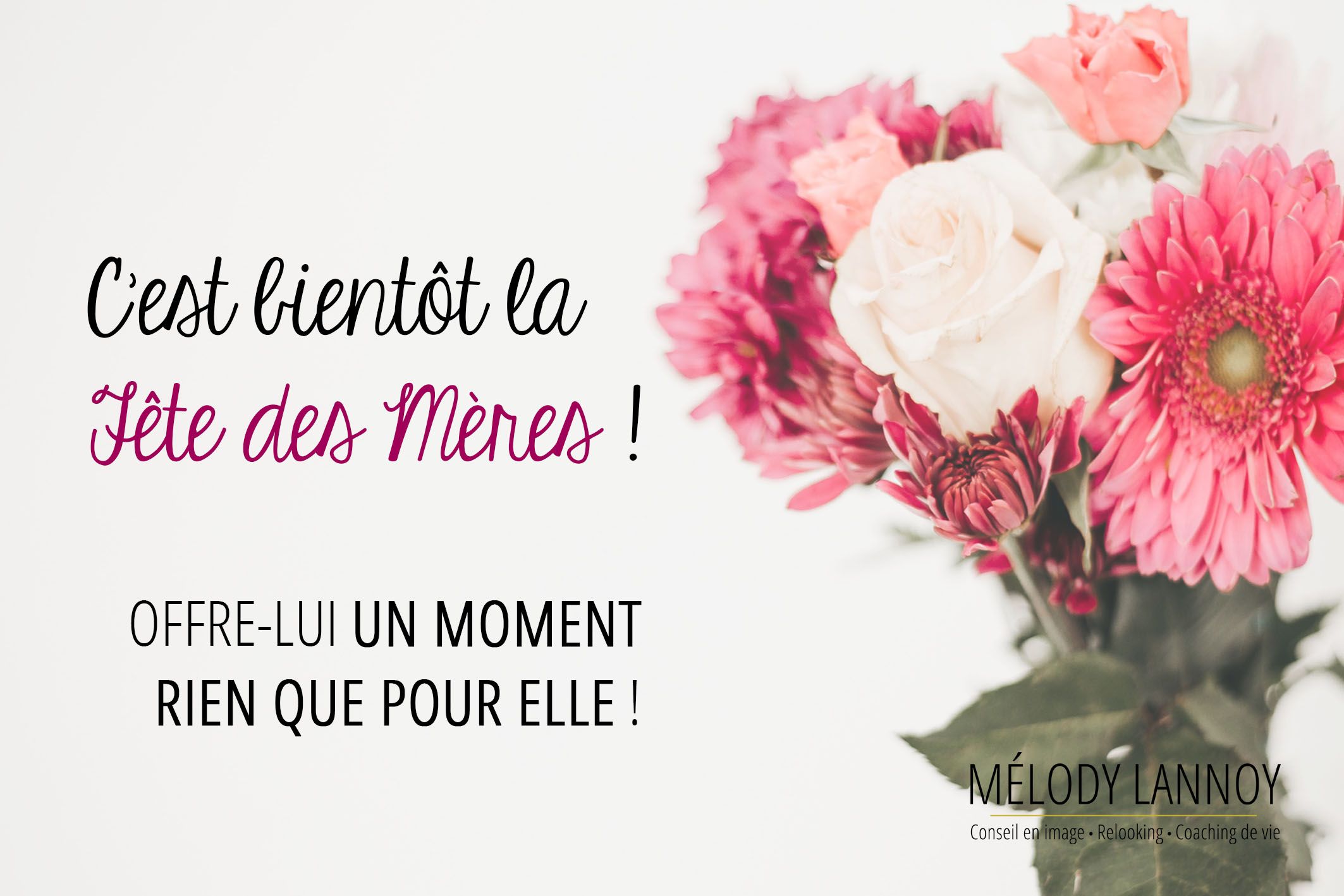 cadeau relooking fete des mères, cadeau fêtes des mères, relooking maman, fète des mères offre, réduction fête des mères, personal shopper maman