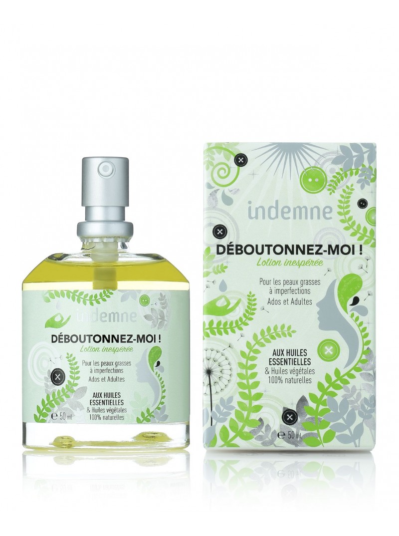 Lotion Naturelle Anti-Imperfections pour Peaux Mixtes à Grasses Déboutonnez-moi ! Végan. Indemne. 21,95 €