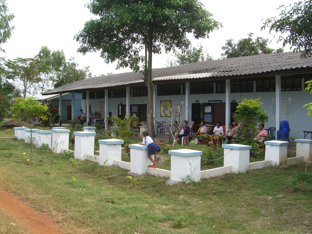 The school which has been helped