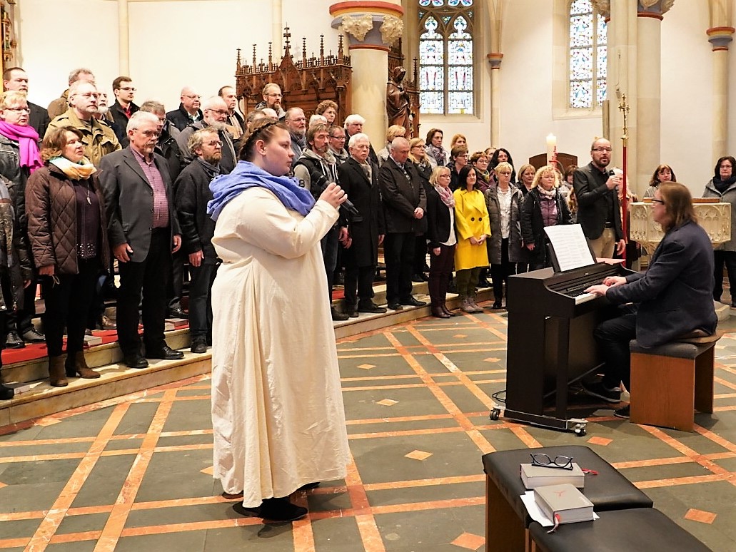 "Jesus, du meine Passion" - Solosänger Josy Tusch und Thomas Cramer