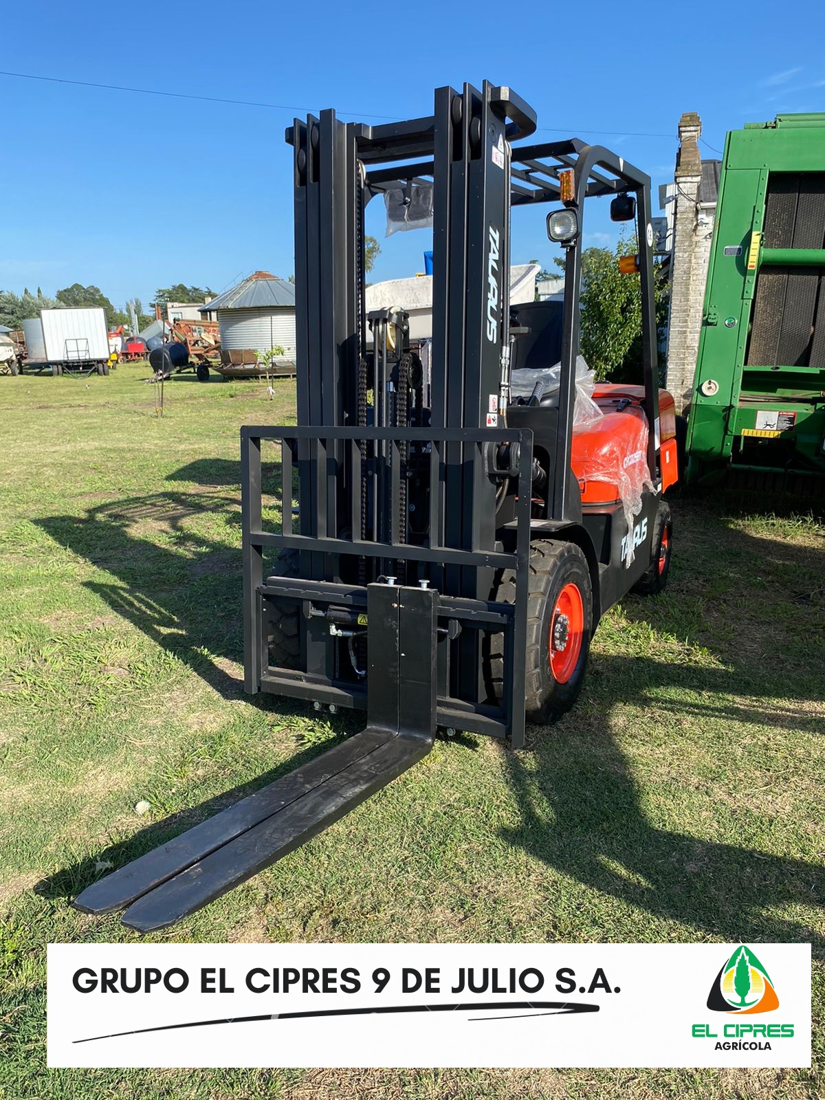 Autoelevador 2,5 tn. marca Taurus - Nuevo.