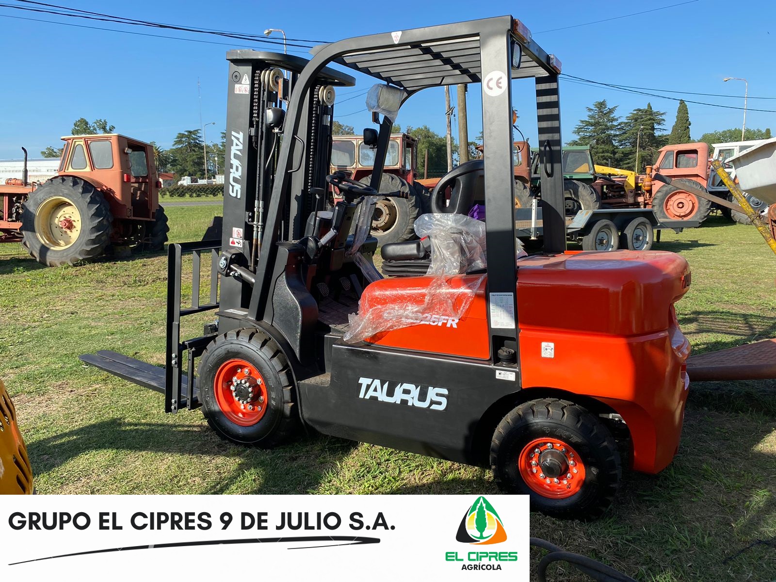 Autoelevador 2,5 tn. marca Taurus - Nuevo.