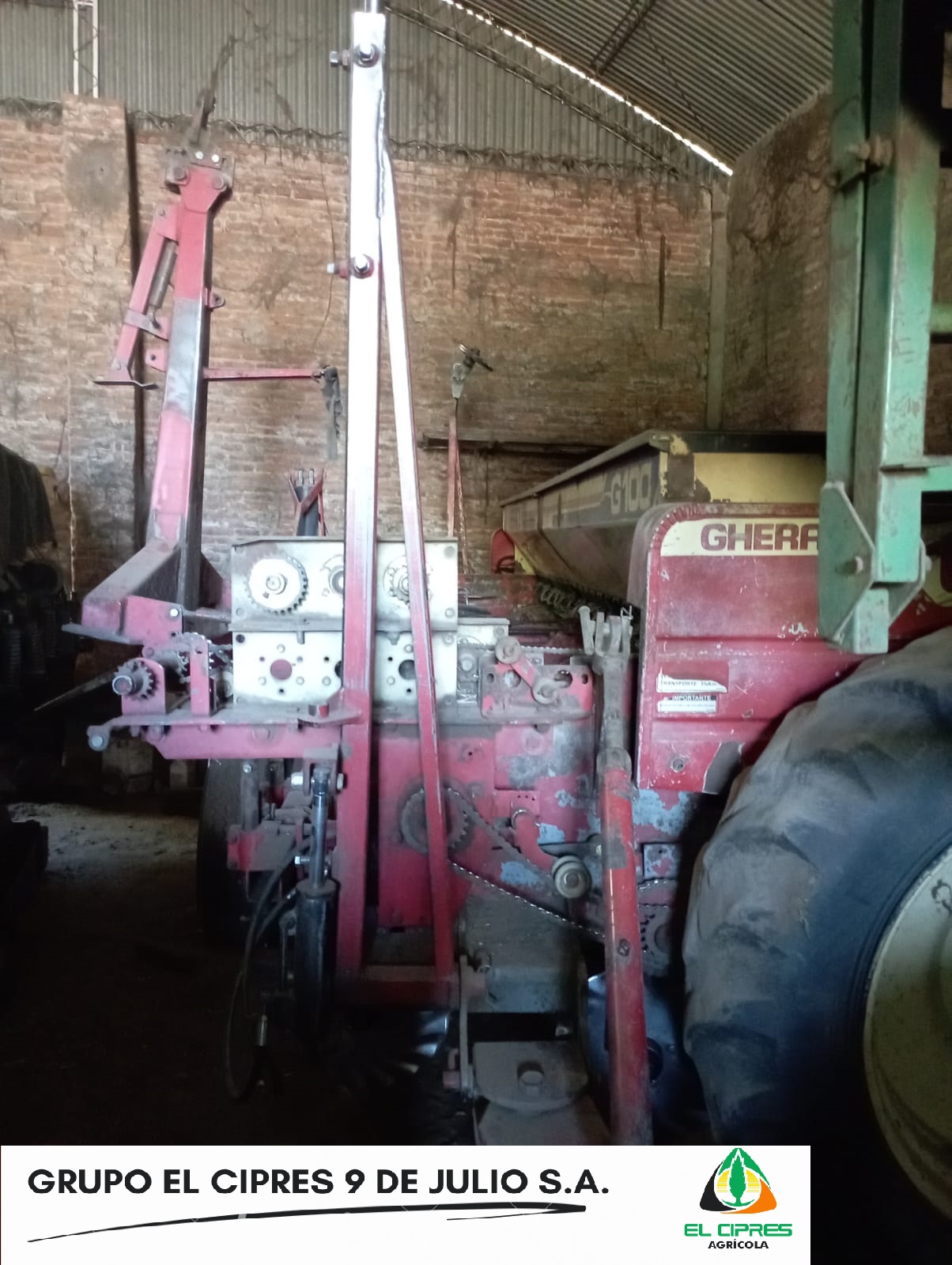 Sembradora Gherardi G100 - De 21 a 21 con alfalfero