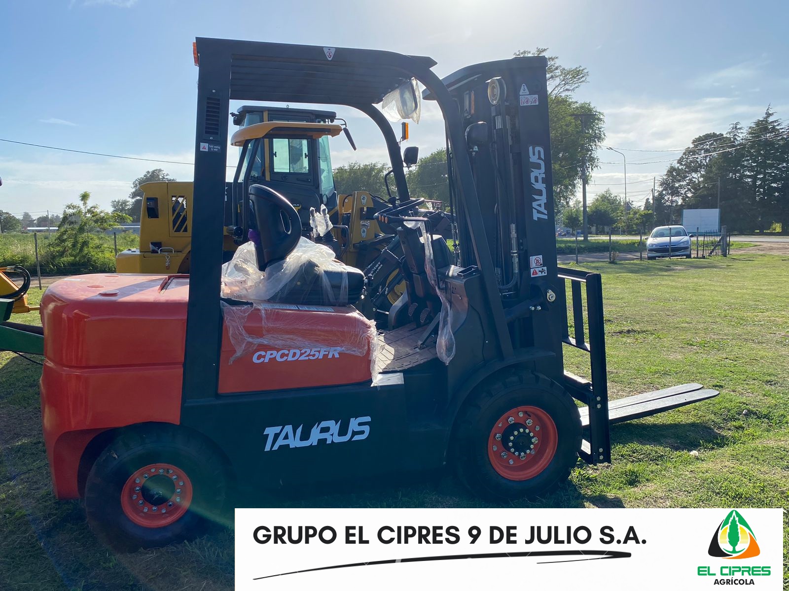 Autoelevador 2,5 tn. marca Taurus - Nuevo.