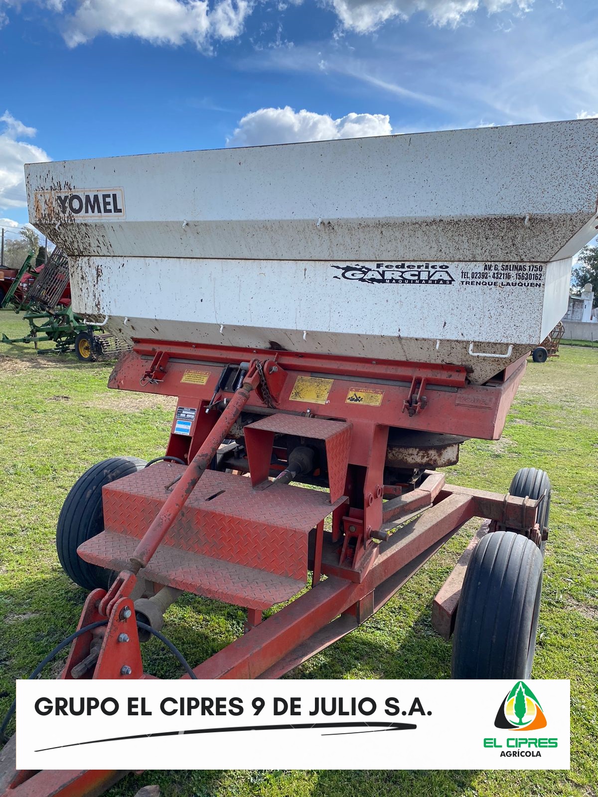 Fertilizadora Yomel 3022.
