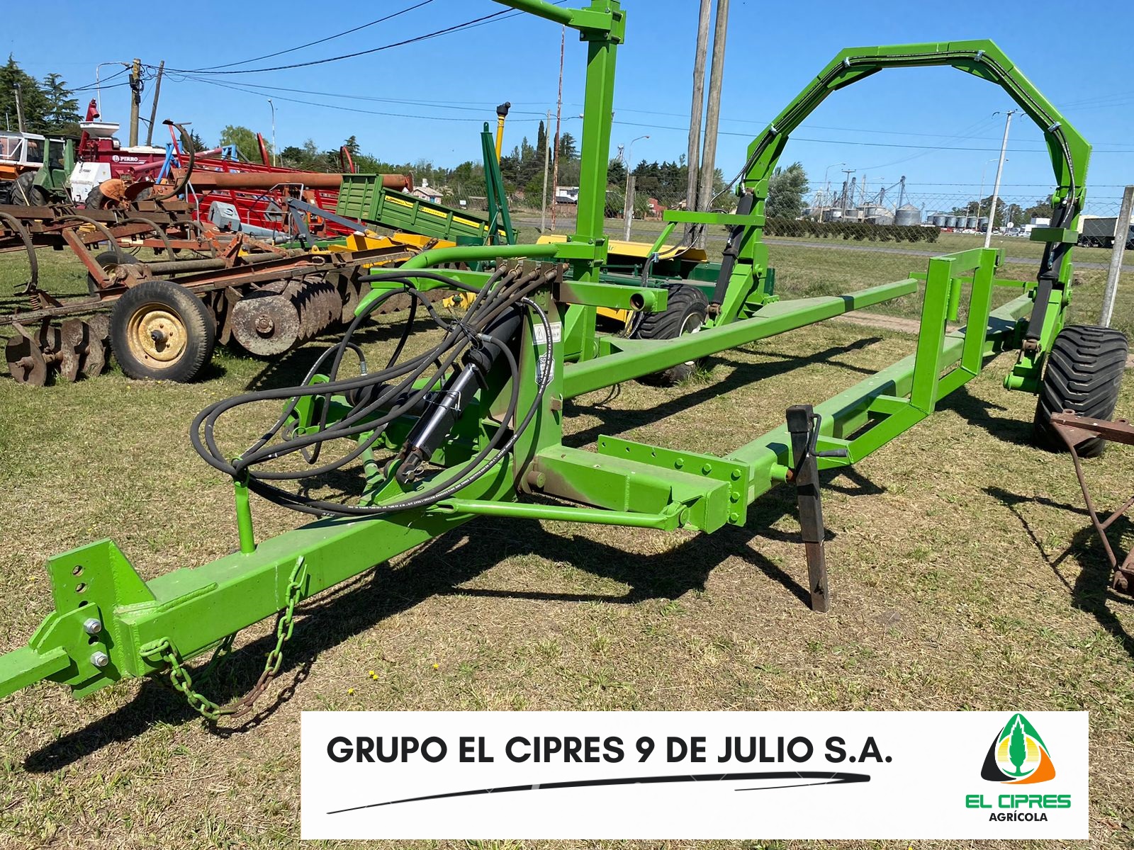 TRANSPORTADOR DE ROLLOS SODE PARA 5/6 ROLLOS; CON CUBIERTAS ALTA FLOTACIÓN
