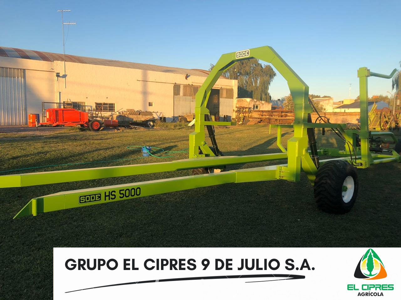 TRANSPORTADOR DE ROLLOS SODE PARA 5/6 ROLLOS; CON CUBIERTAS ALTA FLOTACIÓN