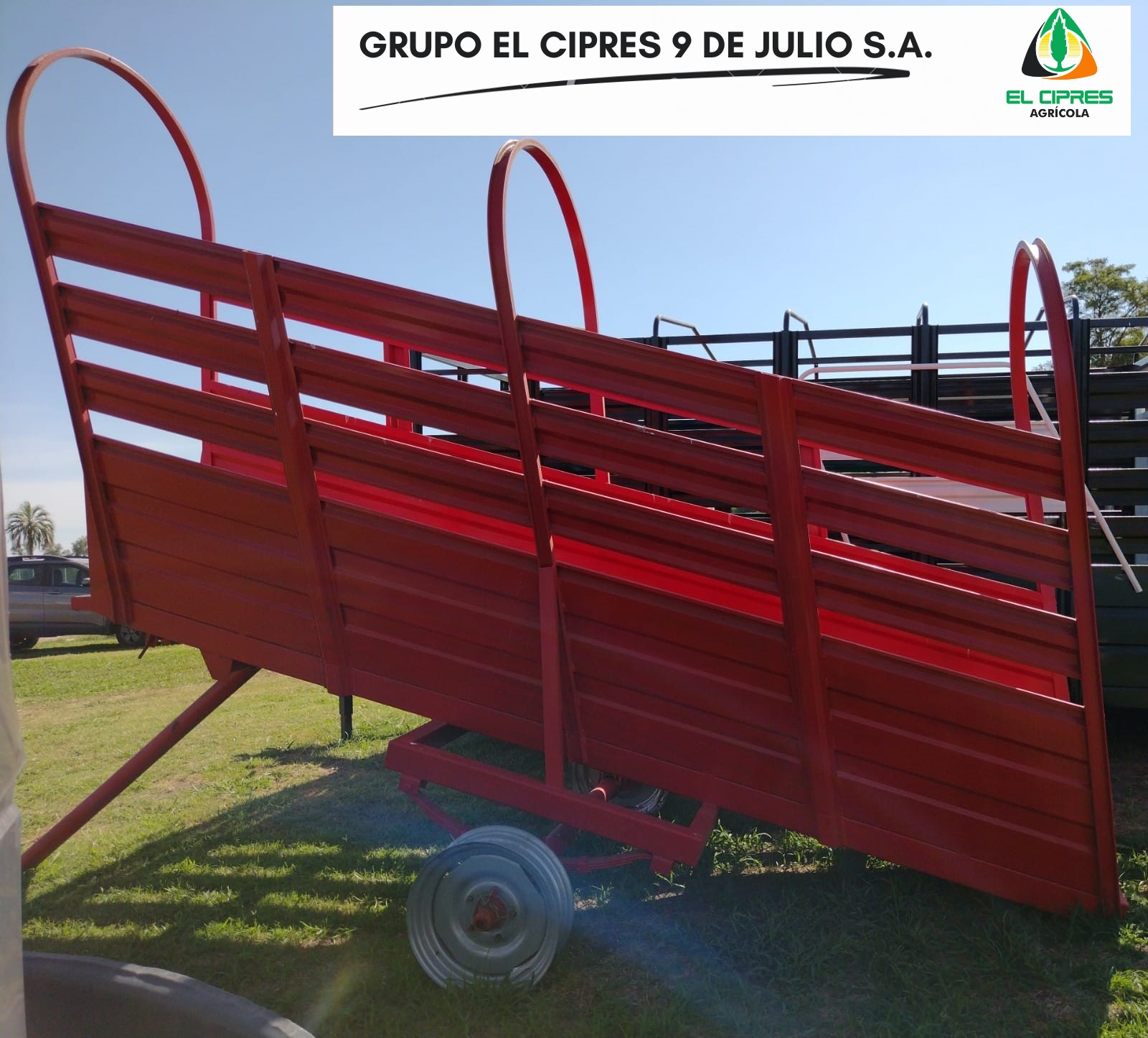 Cargador de hacienda transportable