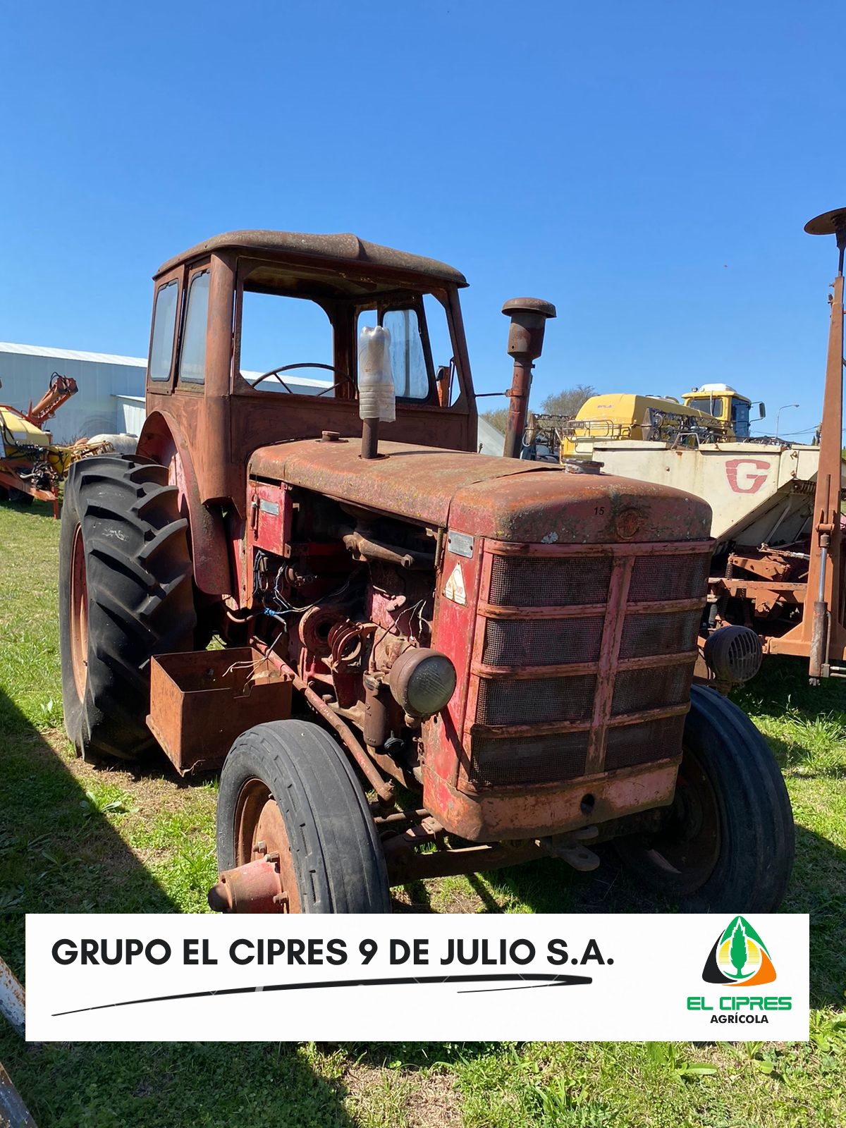 Tractor Hannomac para coleccion.