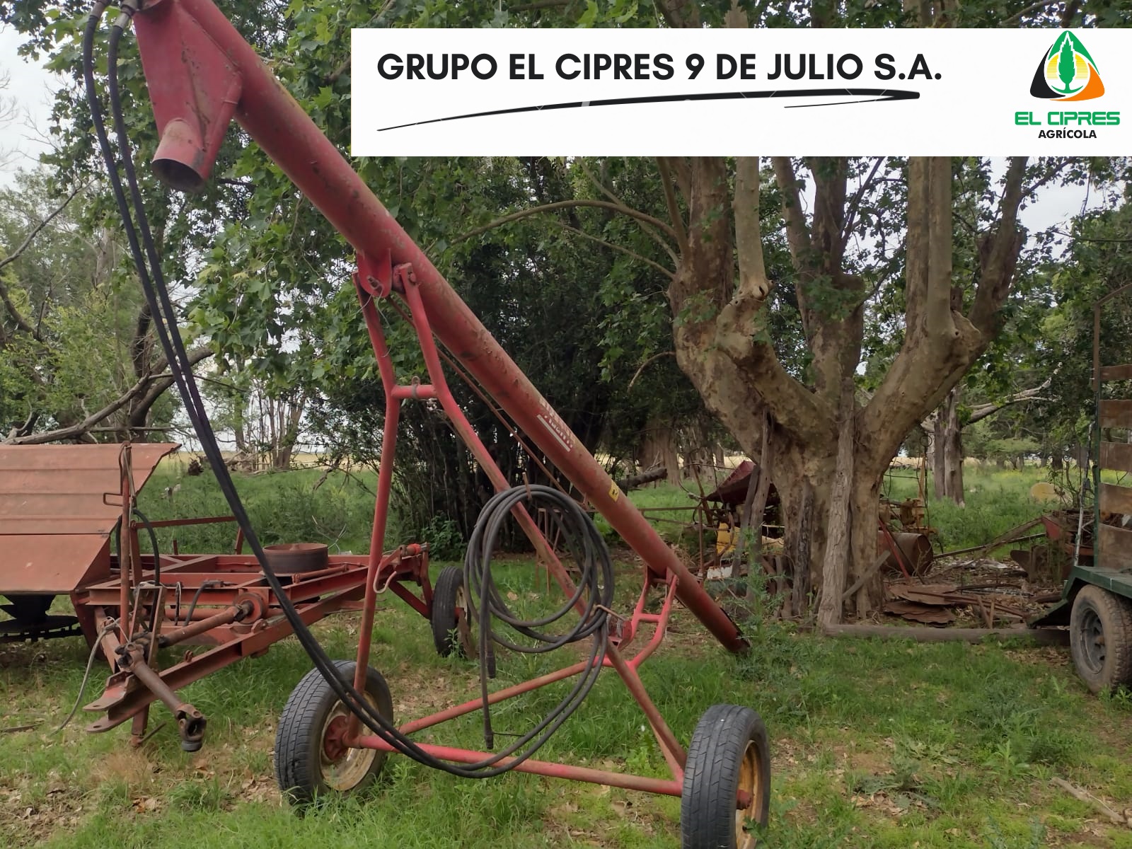 Chimango hidraulico de 6 mts.