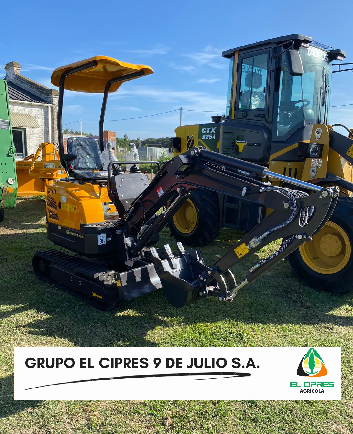 Excavadora Taurus XN16 - Nueva.