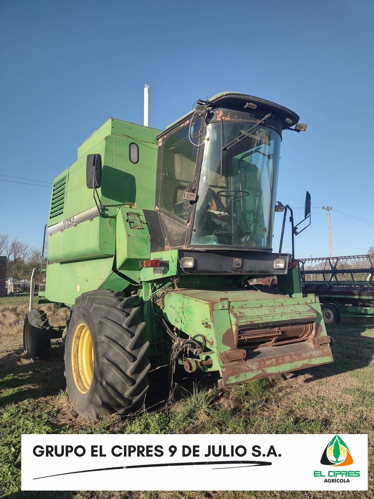 Cosechadora Jhon Deere 1175 (1)