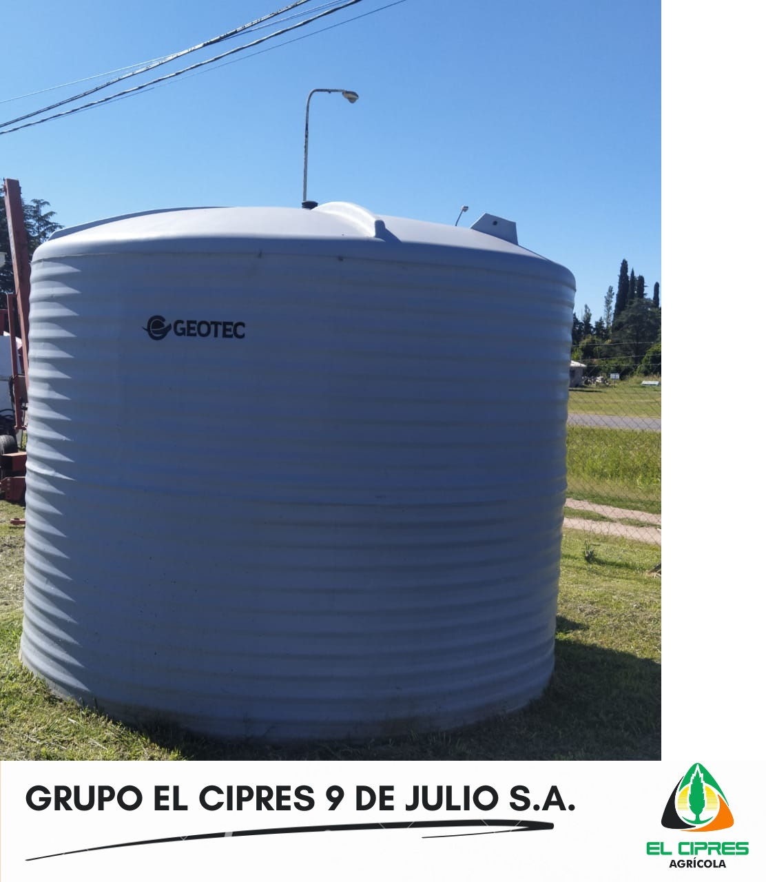 TANQUE DE ROTOMOLDEO DE 12.000 LITROS. NUEVO