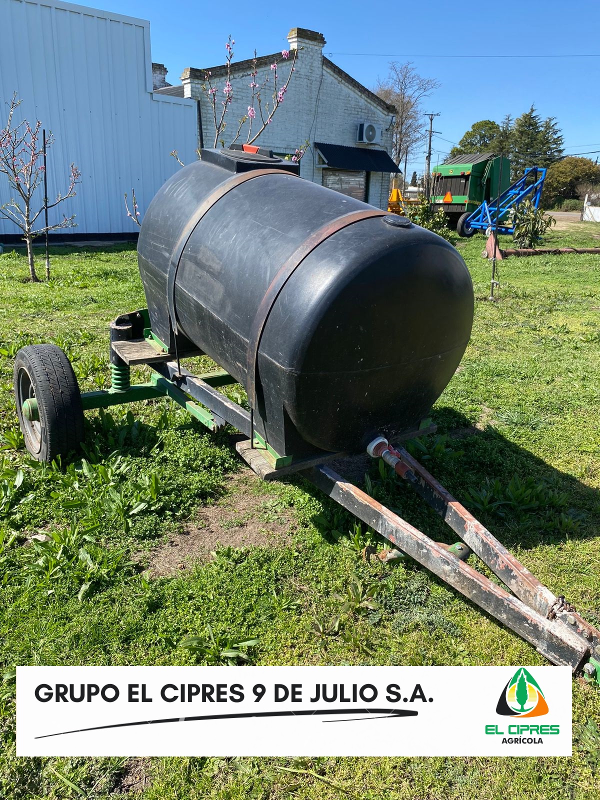 Tanque rotomoldeo de 800 litros