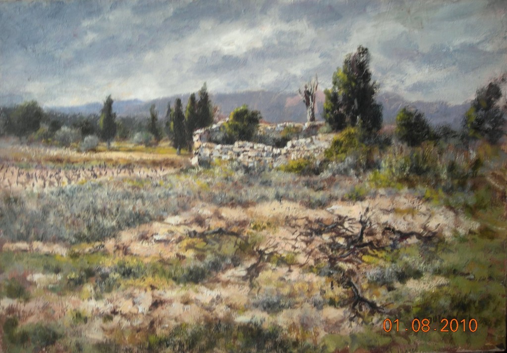 Ruine vers Saze (Gard)