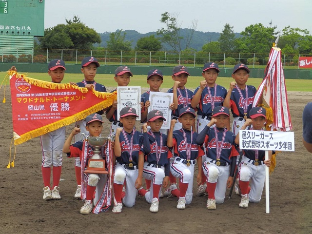高円宮杯全日本学童軟式野球大会マクドナルド トーナメント岡山県予選会の結果 岡山地区学童軟式野球協議会