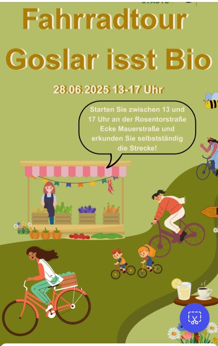 Fahrradtour: Goslar isst Bio