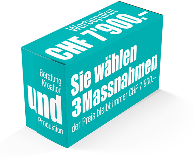 Werbepaket für KMU, Thurgau, Günstige Werbung