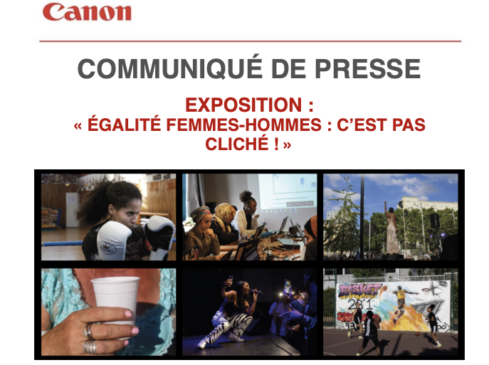 Exposition photo "Égalité Femmes-Hommes, c'est pas cliché !"