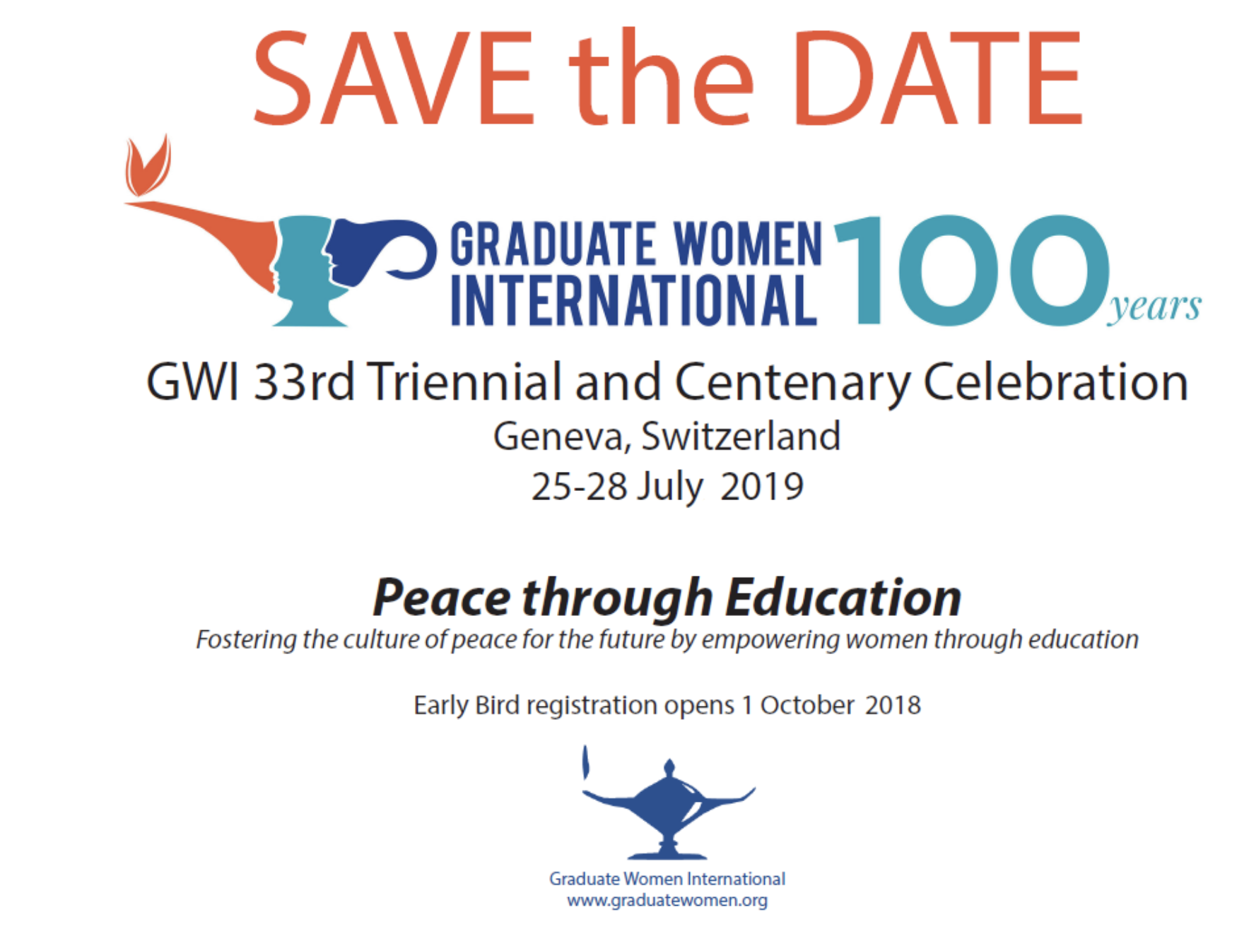 Appel à Projets pour le centenaire de GWI
