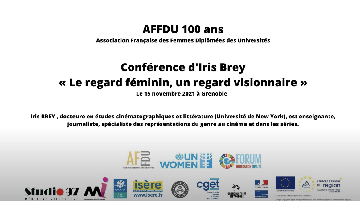 Iris Brey conférence sur "le regard féminin"