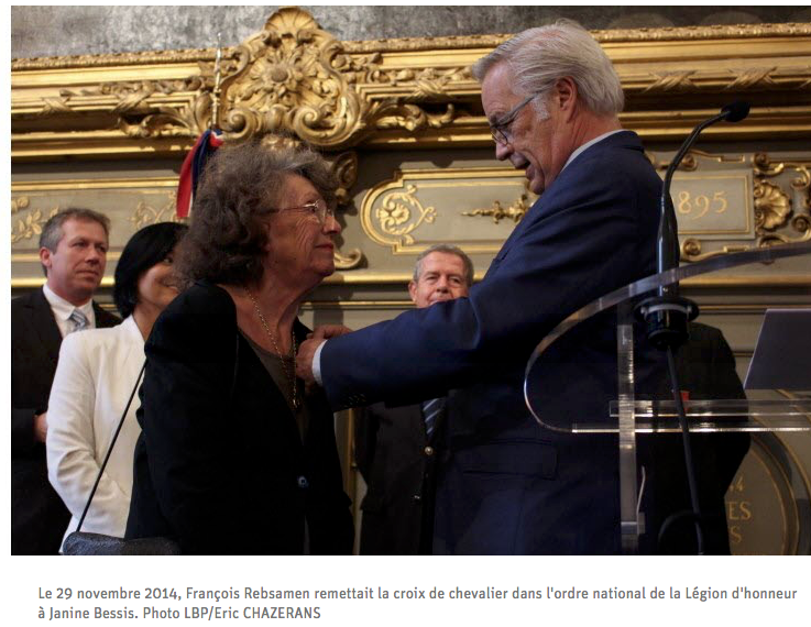 Hommage à Janine Bessis