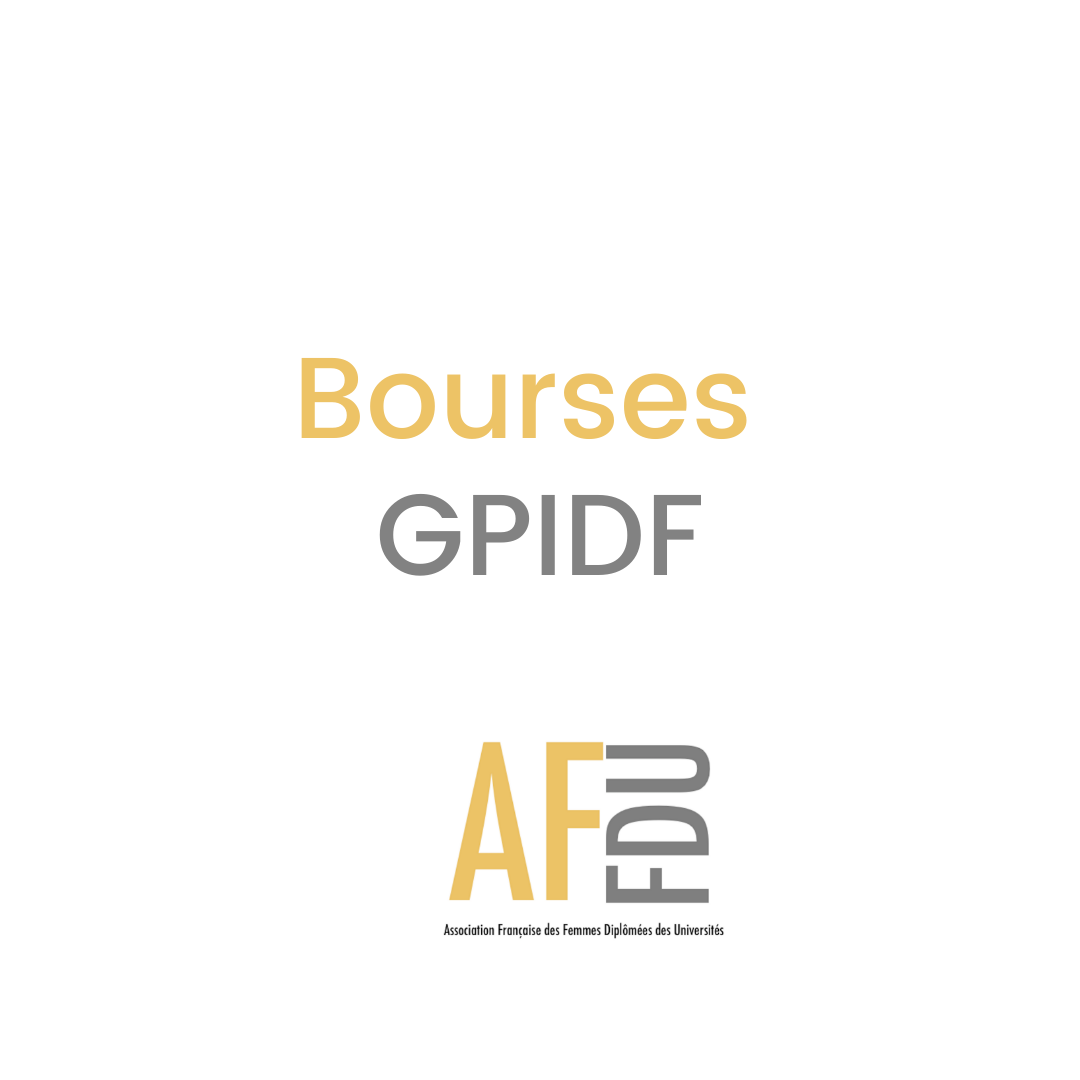 Appel à candidature : Bourse de l’Association française des femmes diplômées des universités (AFFDU) -  Groupe Paris Ile de France (GPIDF) 2021