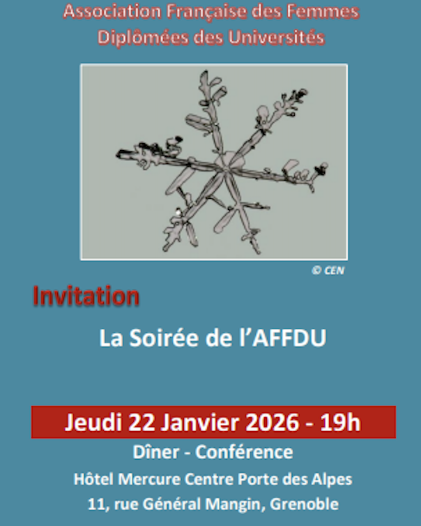 Retour sur la conférence de Marie Dumont à l'AFFDU Grenoble