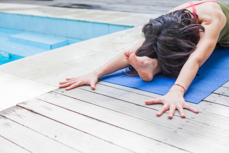 Adho Mukha Hanumanasana