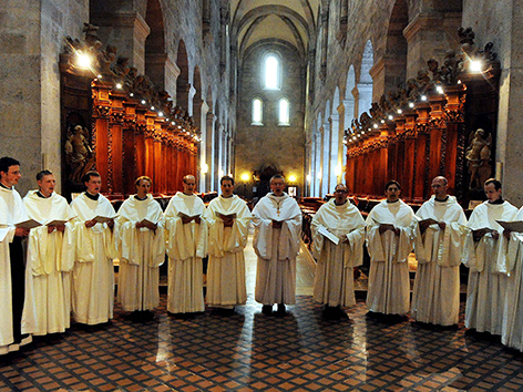Chorgebet im Stift Heiligenkreuz
