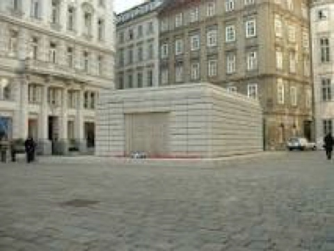 Judenplatz Wien, Beginn Stadtführung
